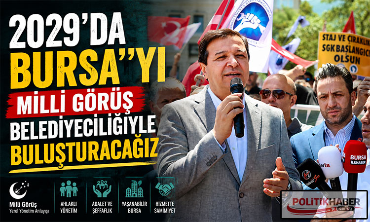 Saadet lideri Mahmut Arıkan Bursa'da konuştu!
