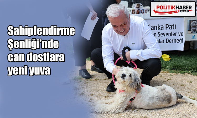 Sahiplendirme Şenliği’nde can dostlara yeni yuva