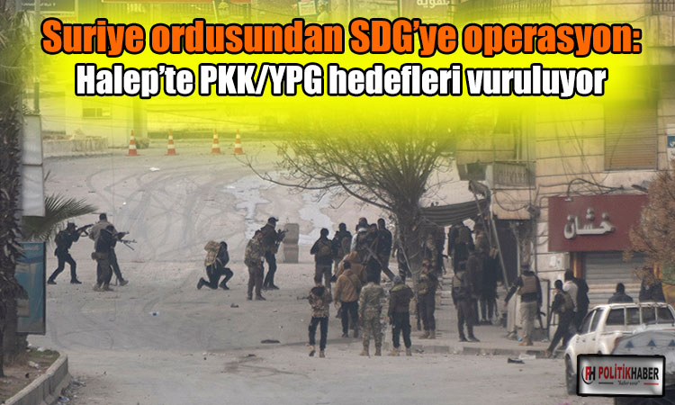 Suriye ordusundan SDG’ye operasyon!