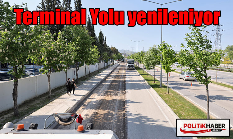 Terminal Yolu yenileniyor