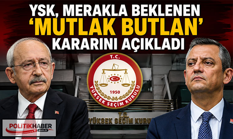 YSK, 'mutlak butlan' kararını açıkladı!